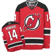 Reebok New Jersey Devils 14 Men's Adam Henrique Red Authentic Home NHL Jersey
