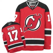 Reebok New Jersey Devils 17 Men's Michael Ryder Red Authentic Home NHL Jersey
